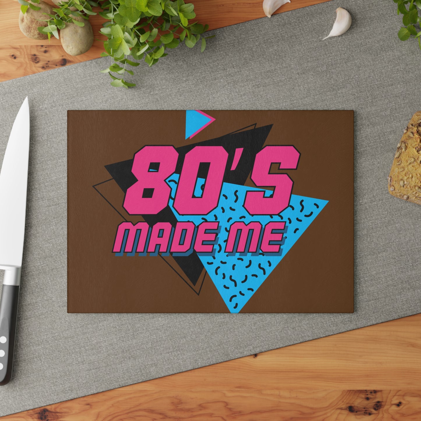 Retro 80's Glass Cutting Board