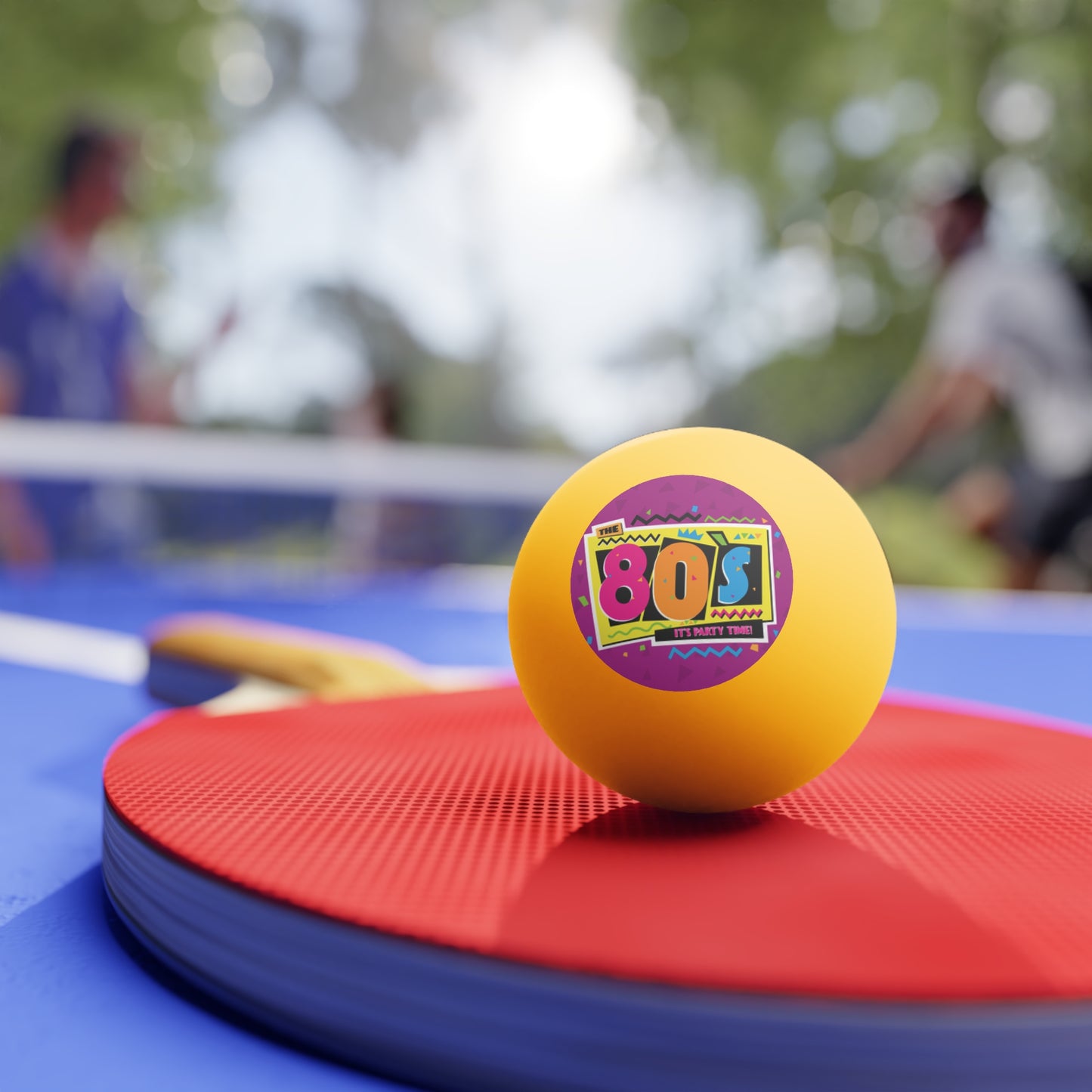 Colorful Ping Pong Balls Set - Fun & Vibrant Gaming Essential (6 pcs)