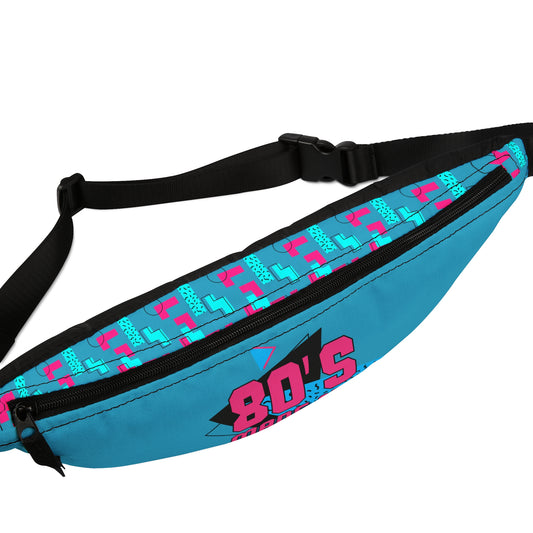 Retro 80's Fanny Pack - Fun and Stylish Hip Bag for Nostalgia Lovers