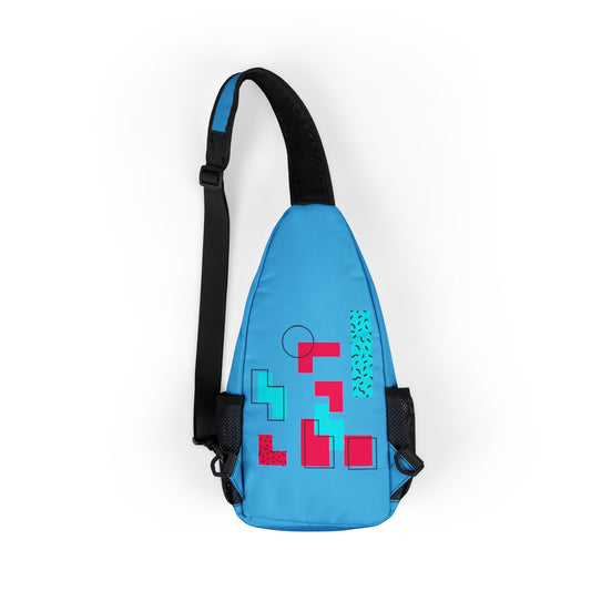 Retro 80's Chest Bag - Stylish Sling for Nostalgic Vibes
