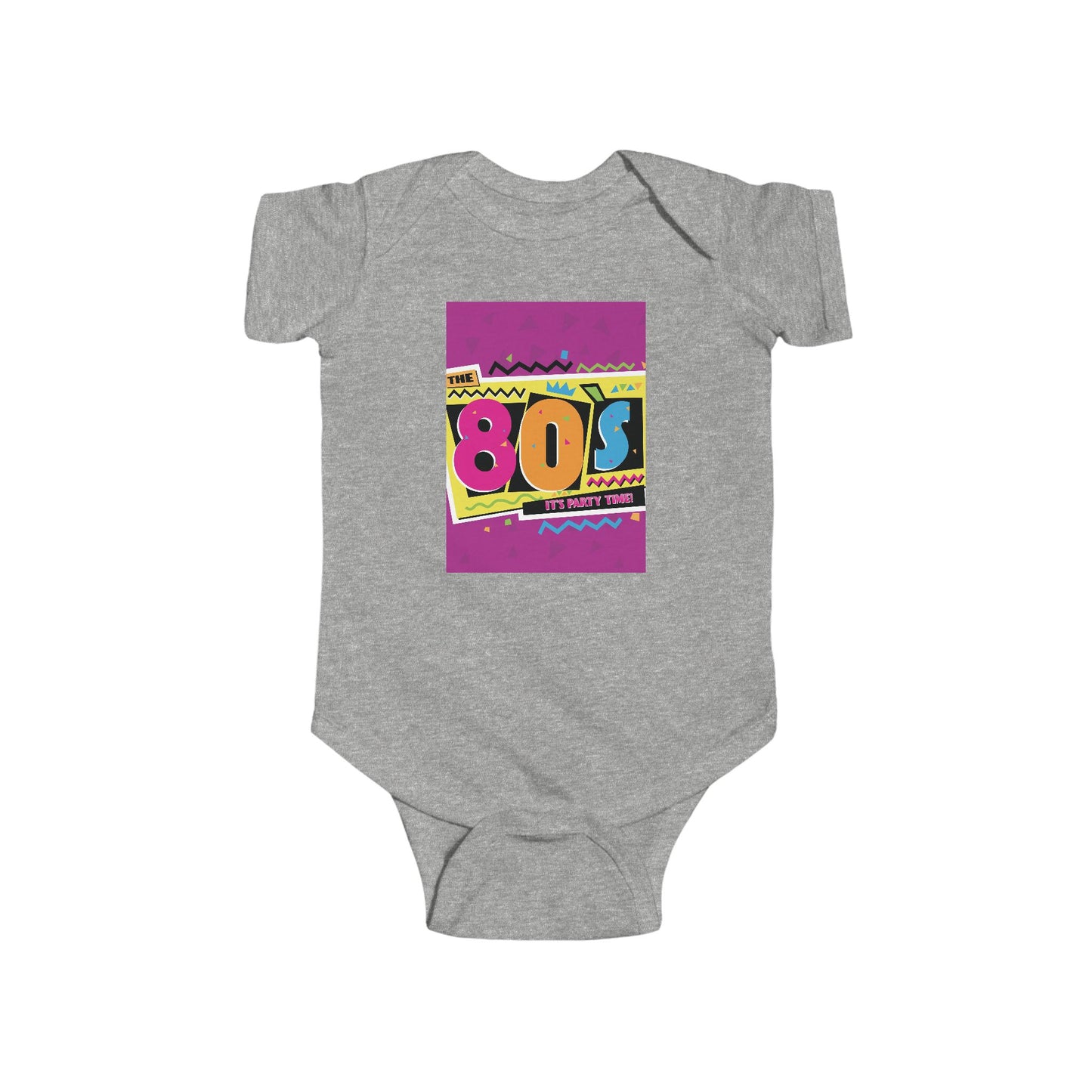 80s Retro Infant Bodysuit - Vintage Baby Clothes