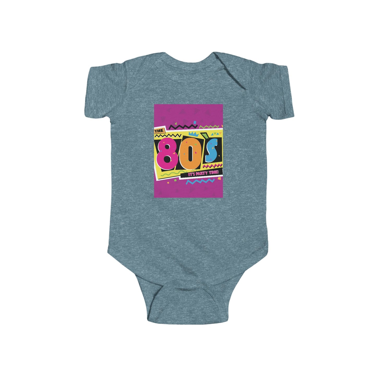 80s Retro Infant Bodysuit - Vintage Baby Clothes
