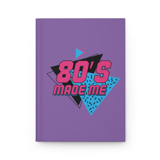 Retro 80's Hardcover Journal, Matte Finish