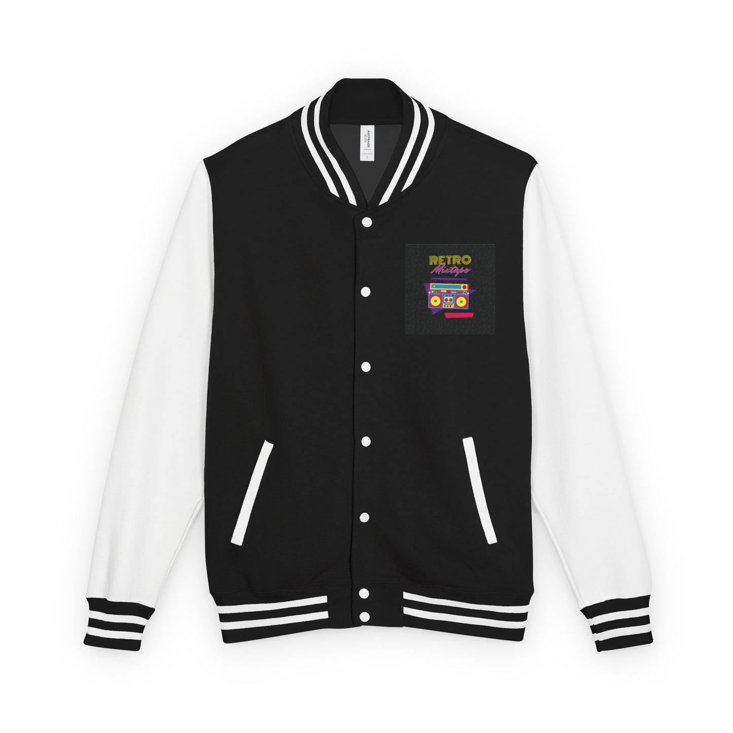 Retro 80s Letterman Jacket