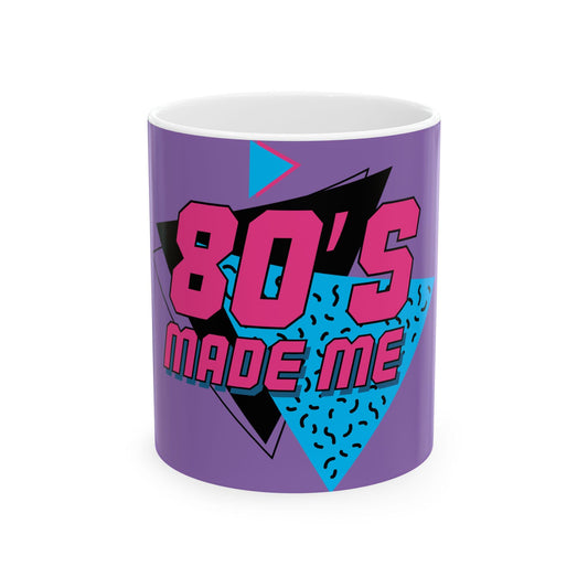 Retro 80's Inspired Ceramic Mug